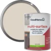 GoodHome Durable Cancun Satin Multi-surface Paint, 750ml -Hammerite Shop goodhome durable cancun satin multi surface paint 750ml3663602585671 21c