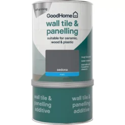 GoodHome Durable Sedona Matt Wall Tile & Panelling Paint, 750ml 8 GoodHome Durable Sedona Matt Wall Tile & Panelling Paint, 750ml -Hammerite Shop goodhome durable sedona matt wall tile panelling paint 750ml3663602583820 02c