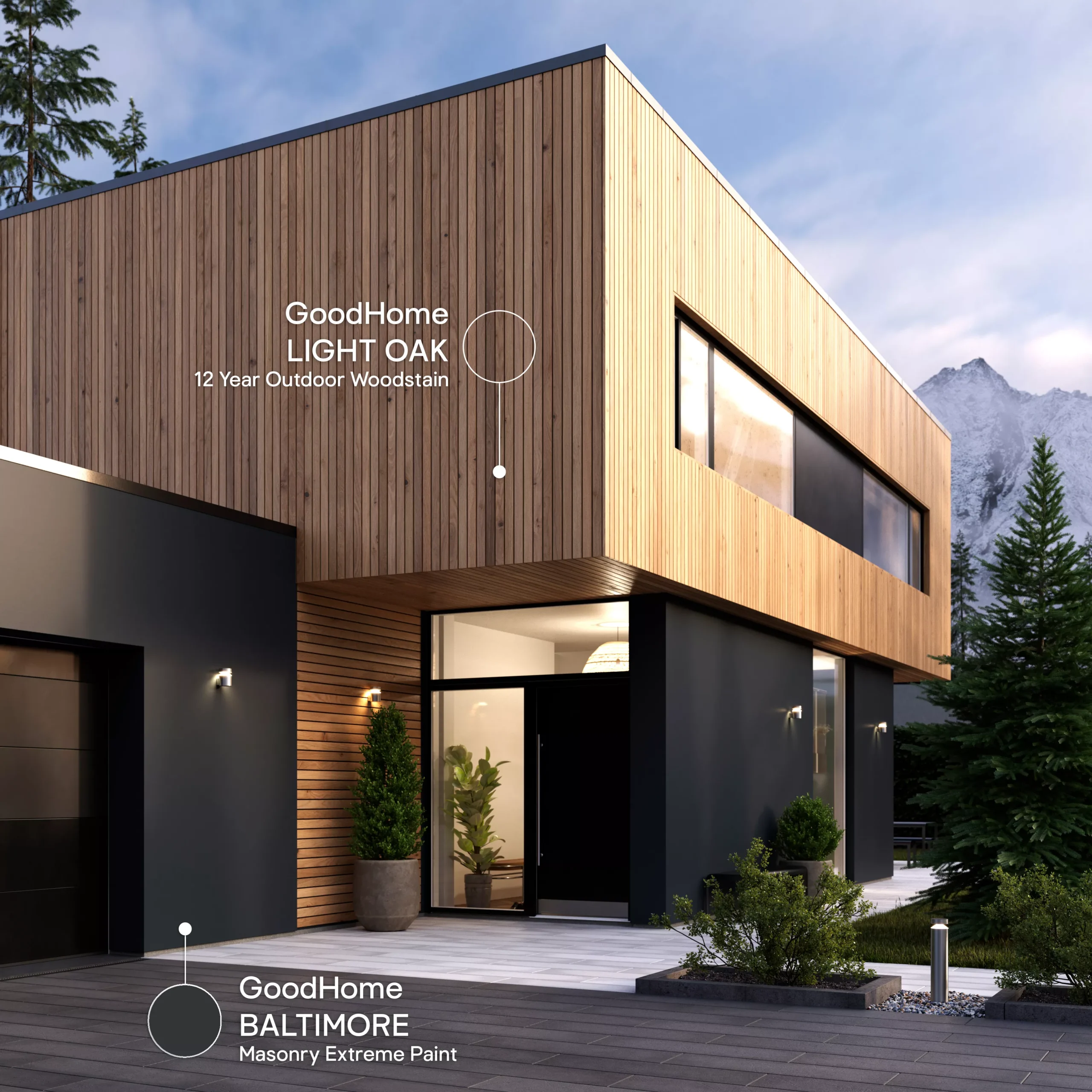 GoodHome Extreme Outdoor Light Oak Satin Quick Dry Wood Stain, 2.5L 7 GoodHome Extreme Outdoor Light Oak Satin Quick Dry Wood Stain, 2.5L - Image 5