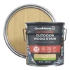 GoodHome Extreme Outdoor Light Oak Satin Quick Dry Wood Stain, 2.5L -Hammerite Shop goodhome extreme outdoor light oak satin quick dry wood stain 2 5l5059340297521 21c