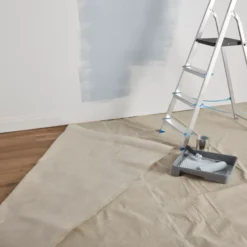 GoodHome Laminated Cotton Dust Sheet, (L)4m, (W)3m -Hammerite Shop goodhome laminated cotton dust sheet l 4m w 3m5057741307412 21i