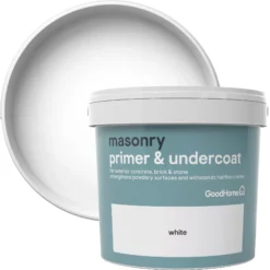 GoodHome Masonry White Primer & Undercoat, 5L -Hammerite Shop goodhome masonry white primer undercoat 5l5036581057107 37c