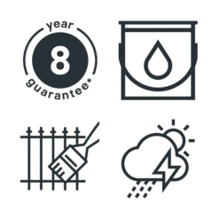 GoodHome Outdoor Black Satinwood Exterior Metal Paint, 2.5L Tin 11 GoodHome Outdoor Black Satinwood Exterior Metal Paint, 2.5L Tin -Hammerite Shop goodhome outdoor black satinwood exterior metal paint 2 5l tin5059340296104 03t