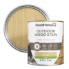 GoodHome Outdoor Light Oak Satin Quick Dry Wood Stain, 750ml -Hammerite Shop goodhome outdoor light oak satin quick dry wood stain 750ml5059340297392 21c