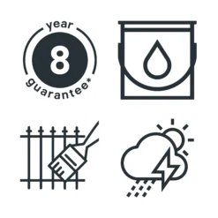 GoodHome Outdoor White Gloss Exterior Metal Paint, 750ml Tin -Hammerite Shop goodhome outdoor white gloss exterior metal paint 750ml tin5059340296036 03t