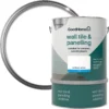 GoodHome Renovation Brilliant White Matt Wall Tile & Panelling Paint, 2L -Hammerite Shop goodhome renovation brilliant white matt wall tile panelling paint 2l5059340288468 21c