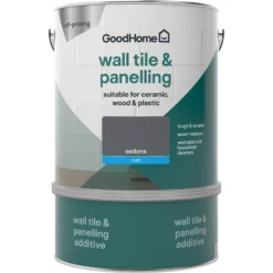 GoodHome Renovation Sedona Matt Wall Tile & Panelling Paint, 2L -Hammerite Shop goodhome renovation sedona matt wall tile panelling paint 2l5059340288475 02c