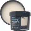 GoodHome Self-cleaning Magnolia Smooth Matt Masonry Paint, 10L 2 GoodHome Self-cleaning Magnolia Smooth Matt Masonry Paint, 10L -Hammerite Shop goodhome self cleaning magnolia smooth matt masonry paint 10l3663602521983 02c bq