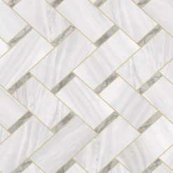 GoodHome Spinel Grey & White Chevron Tile Effect Textured Wallpaper -Hammerite Shop goodhome spinel grey white chevron tile effect textured wallpaper5059340410920 36c