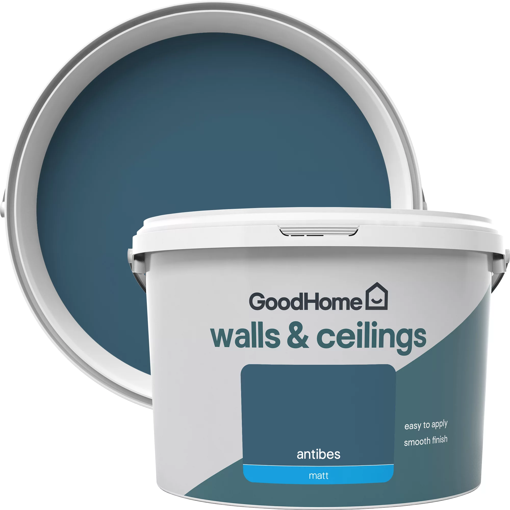 GoodHome Walls & Ceilings Antibes Matt Emulsion Paint, 2.5L 3 GoodHome Walls & Ceilings Antibes Matt Emulsion Paint, 2.5L