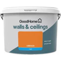 GoodHome Walls & Ceilings Valencia Matt Emulsion Paint, 2.5L -Hammerite Shop goodhome walls ceilings valencia matt emulsion paint 2 5l3663602414810 02c