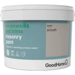 GoodHome Windowsills & Trims Cusco Smooth Matt Masonry Paint, 2.5L 8 GoodHome Windowsills & Trims Cusco Smooth Matt Masonry Paint, 2.5L -Hammerite Shop goodhome windowsills trims cusco smooth matt masonry paint 2 5l3663602520757 02c