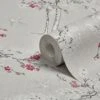 GoodHome Zumrut Grey & Plum Birds & Foliage Textured Wallpaper -Hammerite Shop goodhome zumrut grey plum birds foliage textured wallpaper5059340487625 01c