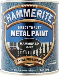Hammerite Black Hammered Effect Metal Paint, 750ml 7 Hammerite Black Hammered Effect Metal Paint, 750ml -Hammerite Shop hammerite black hammered effect metal paint 750ml5011867201160 08c bq