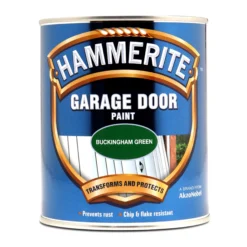 Hammerite Buckingham Green High Gloss Garage Door Paint, 750ml -Hammerite Shop hammerite buckingham green high gloss garage door paint 750ml5011867018386 08c bq