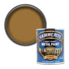 Hammerite Gloss Gold Effect Metal Paint, 750ml 1 Hammerite Gloss Gold Effect Metal Paint, 750ml -Hammerite Shop hammerite gloss gold effect metal paint 750ml5011867011066 02c bq