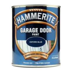 Hammerite Oxford Blue High Sheen Garage Door Paint, 750ml -Hammerite Shop hammerite oxford blue high sheen garage door paint 750ml5011867034447 08c bq