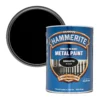 Hammerite Smoothrite Black Gloss Metal Paint, 5L -Hammerite Shop hammerite smoothrite black gloss metal paint 5l5011867220055 02c bq