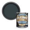 Hammerite Ultima Dark Grey Gloss Multi-surface Exterior Metal Paint, 750ml 2 Hammerite Ultima Dark Grey Gloss Multi-surface Exterior Metal Paint, 750ml -Hammerite Shop hammerite ultima dark grey gloss multi surface exterior metal paint 750ml5010212651889 02c bq