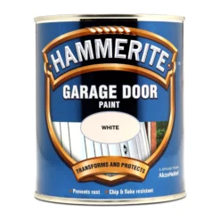 Hammerite White Gloss Garage Door Paint, 750ml -Hammerite Shop hammerite white gloss garage door paint 750ml5011867018348 08c bq