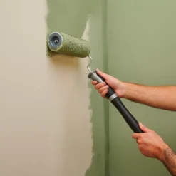 Harris Ultimate Powercoat Medium Pile Fixed Roller Frame & Sleeve, 2 Piece -Hammerite Shop harris ultimate powercoat medium pile fixed roller frame sleeve 2 piece5056287402223 04c