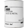 Interior White Gloss Metal & Wood Paint, 750ml -Hammerite Shop interior white gloss metal wood paint 750ml5059340188201 02c bq
