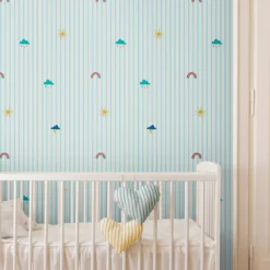 Joules Blue Whatever The Weather Icons Smooth Wallpaper -Hammerite Shop joules blue whatever the weather icons smooth wallpaper5011583527292 20i bq
