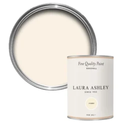 Laura Ashley Ivory Eggshell Emulsion Paint, 750ml