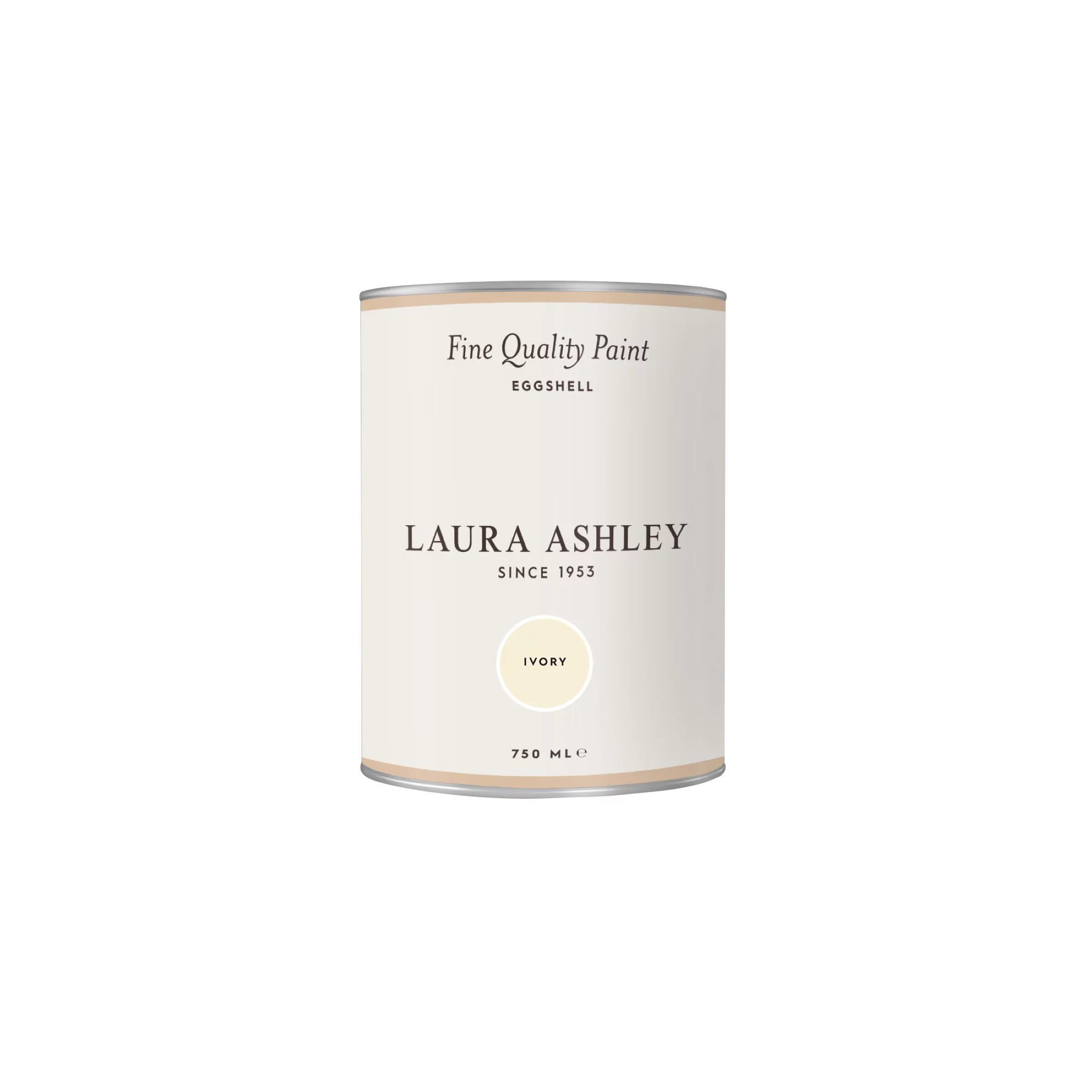 Laura Ashley Ivory Eggshell Emulsion Paint, 750ml 6 Laura Ashley Ivory Eggshell Emulsion Paint, 750ml - Image 4