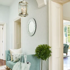 Laura Ashley Little Vines Duck Egg Leaf Smooth Wallpaper -Hammerite Shop laura ashley little vines duck egg leaf smooth wallpaper5011583466973 20i bq