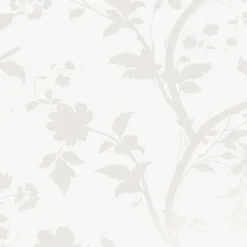 Laura Ashley Oriental Pearlescent White Garden Smooth Wallpaper -Hammerite Shop laura ashley oriental pearlescent white garden smooth wallpaper5011583468175 37c bq