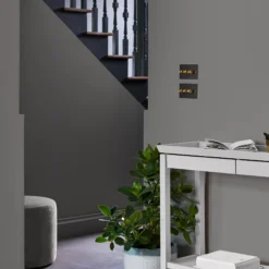 Laura Ashley Pale Charcoal Matt Emulsion Paint, 5L -Hammerite Shop laura ashley pale charcoal matt emulsion paint 5l5011583472974 01i bq