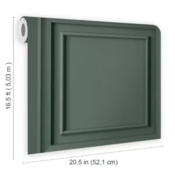 Laura Ashley Redbrook Wood Panel Green Brick / Wood Effect Smooth Wallpaper -Hammerite Shop laura ashley redbrook wood panel green brick wood effect smooth wallpaper5011583545814 02t bq