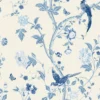 Laura Ashley Summer Palace Royal Blue Floral Smooth Wallpaper -Hammerite Shop laura ashley summer palace royal blue floral smooth wallpaper5011583468144 02c bq
