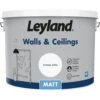 Leyland Pure Brilliant White Matt Emulsion Paint, 10L -Hammerite Shop leyland pure brilliant white matt emulsion paint 10l5010426782546 02c bq