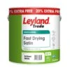 Leyland Trade Fast Drying Brilliant White Satinwood Metal & Wood Paint, 3L -Hammerite Shop leyland trade fast drying brilliant white satinwood metal wood paint 3l5010426809885 02c bq
