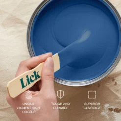 Lick Blue 111 Matt Emulsion Paint, 2.5L -Hammerite Shop lick blue 111 matt emulsion paint 2 5l5060756112872 05i bq