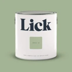 Lick Green 14 Matt Emulsion Paint, 2.5L -Hammerite Shop lick green 14 matt emulsion paint 2 5l5060932641448 02c bq