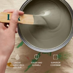 Lick Green 19 Eggshell Emulsion Paint, 2.5L -Hammerite Shop lick green 19 eggshell emulsion paint 2 5l5060932641783 05i bq