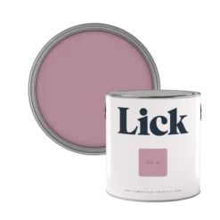 Lick Pink 10 Eggshell Emulsion Paint, 2.5L