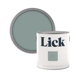 Lick Teal 01 Eggshell Emulsion Paint, 2.5L
