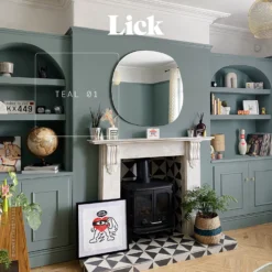 Lick Teal 01 Eggshell Emulsion Paint, 2.5L -Hammerite Shop lick teal 01 eggshell emulsion paint 2 5l5060756112469 08i bq