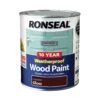 Ronseal 10 Year Weatherproof Wood Paint Chestnut Gloss Exterior Wood Paint, 750ml Tin -Hammerite Shop ronseal 10 year weatherproof wood paint chestnut gloss exterior wood paint 750ml tin5010214887750 08c bq
