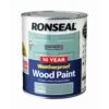 Ronseal 10 Year Weatherproof Wood Paint Duck Egg Satin Exterior Wood Paint, 750ml Tin -Hammerite Shop ronseal 10 year weatherproof wood paint duck egg satin exterior wood paint 750ml tin5010214887927 08c bq