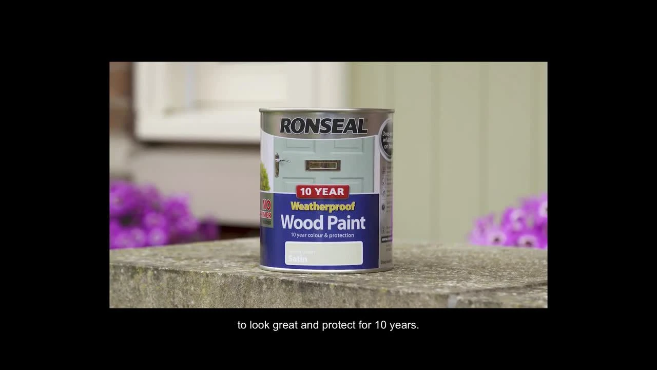 Ronseal Dark Oak Satin Wood Stain, 250ml 4 Ronseal Dark Oak Satin Wood Stain, 250ml - Image 2