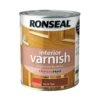 Ronseal Diamond Hard Dark Oak Gloss Wood Varnish, 0.75L -Hammerite Shop ronseal diamond hard dark oak gloss wood varnish 0 75l5010214868506 08c bq