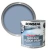 Ronseal Diamond Hard Steel Blue Satinwood Garage Floor Paint, 2.5L -Hammerite Shop ronseal diamond hard steel blue satinwood garage floor paint 2 5l5010214861101 02c bq