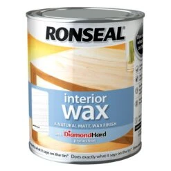 Ronseal Diamond Hard White Ash Matt Wax Wood Wax, 0.75L 5 Ronseal Diamond Hard White Ash Matt Wax Wood Wax, 0.75L -Hammerite Shop ronseal diamond hard white ash matt wax wood wax 0 75l5010214868858 08c bq