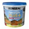Ronseal Fence Life Plus Medium Oak Matt Fence & Shed Treatment, 5L -Hammerite Shop ronseal fence life plus medium oak matt fence shed treatment 5l5010214876228 08c bq