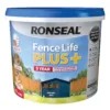 Ronseal Fence Life Plus Midnight Blue Matt Fence & Shed Treatment, 9L -Hammerite Shop ronseal fence life plus midnight blue matt fence shed treatment 9l5010214886418 08c bq